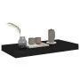 Floating wall shelves 4 pcs black MDF 50x23x3.8 cm by vidaXL, Shelves and shelves - Ref: Foro24-323831, Price: 55,45 €, Disco...