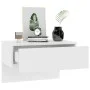 White wall-mounted bedside table by , Nightstands - Ref: Foro24-810935, Price: 45,25 €, Discount: %