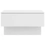 White wall-mounted bedside table by , Nightstands - Ref: Foro24-810935, Price: 45,25 €, Discount: %