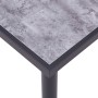 Esstisch aus schwarzem MDF und grauem Betonoptik 160x80x75 cm von , Küchen- und Esstische - Ref: Foro24-281859, Preis: 172,39...