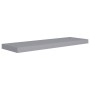 Schwebende Wandregale 2 Stück MDF grau 80x23,5x3,8 cm von vidaXL, Regale und Regale - Ref: Foro24-323857, Preis: 39,91 €, Rab...