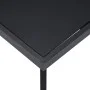 Esstisch aus schwarzem gehärtetem Glas 140x70x75 cm von , Küchen- und Esstische - Ref: Foro24-281873, Preis: 140,32 €, Rabatt: %