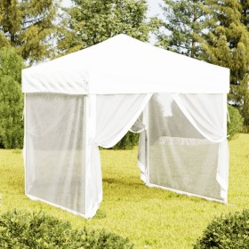 Faltbares Partyzelt mit weißen Seitenwänden 2x2 m. von , Zelte und Pavillons - Ref: Foro24-93510, Preis: 112,65 €, Rabatt: %