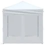 Folding party tent with white side walls 2x2 m by , Tents and gazebos - Ref: Foro24-93510, Price: 110,42 €, Discount: %
