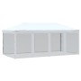 Faltbares Partyzelt mit weißen Seitenwänden 3x6 m von , Zelte und Pavillons - Ref: Foro24-93552, Preis: 190,54 €, Rabatt: %