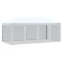 Folding party tent with white side walls 3x6 m by , Tents and gazebos - Ref: Foro24-93552, Price: 187,70 €, Discount: %