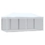 Faltbares Partyzelt mit weißen Seitenwänden 3x6 m von , Zelte und Pavillons - Ref: Foro24-93552, Preis: 190,54 €, Rabatt: %