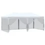 Folding party tent with white side walls 3x6 m by , Tents and gazebos - Ref: Foro24-93552, Price: 187,70 €, Discount: %