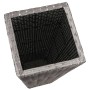 Set von 3 Stück künstlichem grauen Rattan-Blumenbeeten. von , Töpfe und Pflanzgefäße - Ref: Foro24-45424, Preis: 89,21 €, Rab...