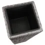 Set of 3 pieces of synthetic gray rattan flowerbeds by , Pots and planters - Ref: Foro24-45424, Price: 87,69 €, Discount: %
