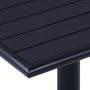 Schwarzer Gartentisch 80x80x75 cm von , Gartentische - Ref: Foro24-49470, Preis: 127,45 €, Rabatt: %