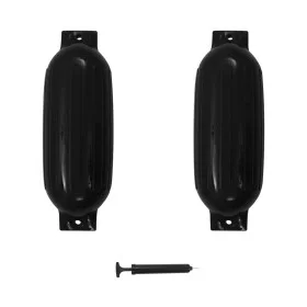 Bootsstoßstangen, 2 Stück, PVC schwarz, 69x21,5 cm. von , Anlegen und Ankern - Ref: Foro24-92383, Preis: 72,65 €, Rabatt: %