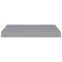 Schwebende Wandregale 2 Stück MDF grau 50x23x3,8 cm von vidaXL, Regale und Regale - Ref: Foro24-323851, Preis: 30,71 €, Rabat...
