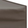 Folding party tent with taupe gray walls 2x2 m by , Tents and gazebos - Ref: Foro24-93512, Price: 109,38 €, Discount: %