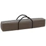 Folding party tent with taupe gray walls 2x2 m by , Tents and gazebos - Ref: Foro24-93512, Price: 107,53 €, Discount: %