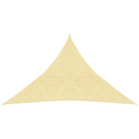 Beige HDPE sail shade 160 g/m² 5x5x6 m by , Umbrellas - Ref: Foro24-311155, Price: 33,69 €, Discount: %