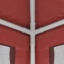 Party tent with 4 red HDPE mesh walls 3x4 m by , Tents and gazebos - Ref: Foro24-319235, Price: 98,87 €, Discount: %