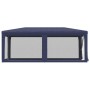 Party tent with 6 blue HDPE mesh walls 3x6 m by , Tents and gazebos - Ref: Foro24-319237, Price: 122,89 €, Discount: %