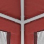 Party tent with 6 red HDPE mesh walls 3x6 m by , Tents and gazebos - Ref: Foro24-319240, Price: 136,13 €, Discount: %