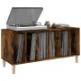 Furniture made of smoked oak plywood discs, measuring 100x38x48 cm. by , CD and DVD storage - Ref: Foro24-831978, Price: 104,...