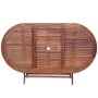 9-piece garden dining set with solid acacia wood and cushions. by , Garden sets - Ref: Foro24-42649, Price: 995,06 €, Discoun...