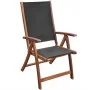 9-piece garden dining set with solid acacia wood and cushions. by , Garden sets - Ref: Foro24-42649, Price: 974,55 €, Discoun...