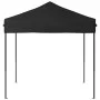 Folding party tent black 2x2 m by , Tents and gazebos - Ref: Foro24-93497, Price: 95,06 €, Discount: %
