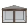 Faltbares Partyzelt mit taupefarbenen Wänden 3x3 m von , Zelte und Pavillons - Ref: Foro24-93533, Preis: 118,87 €, Rabatt: %