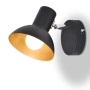 Wandlampen für 2 Glühbirnen E27 schwarz gold 2 Stück von , Wandleuchten - Ref: Foro24-244408, Preis: 23,99 €, Rabatt: %