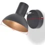 Lámparas de pared para 2 bombillas E27 negra dorada 2 unidades de , Apliques de pared - Ref: Foro24-244408, Precio: 23,67 €, ...