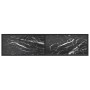 Mueble de TV vidrio templado color mármol negro 160x40x40,5 cm by , TV Furniture - Ref: Foro24-331721, Price: 92,75 €, Discou...