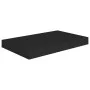 Black MDF floating wall shelf 40x23x3.8 cm by vidaXL, Shelves and shelves - Ref: Foro24-323826, Price: 21,80 €, Discount: %