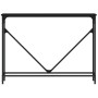 Schwarzer Konsolentisch aus Ingenieurholz, 102x22,5x75 cm. von , Seitentische - Ref: Foro24-834130, Preis: 44,07 €, Rabatt: %
