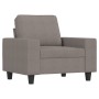Juego de sofás 4 piezas tela gris taupe by , Sofas - Ref: Foro24-3201881, Price: 820,26 €, Discount: %