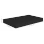 Black MDF floating wall shelf 40x23x3.8 cm by vidaXL, Shelves and shelves - Ref: Foro24-323826, Price: 21,80 €, Discount: %