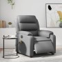Sillón de masaje reclinable eléctrico cuero sintético gris by , Armchairs - Ref: Foro24-3205038, Price: 269,42 €, Discount: %