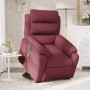 Sillón de masaje eléctrico reclinable elevable tela rojo tinto by , Armchairs - Ref: Foro24-3205019, Price: 363,63 €, Discoun...