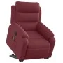 Elektrischer, verstellbarer, aufklappbarer Massagesessel aus rotem Stoff. von , Sessel - Ref: Foro24-3205019, Preis: 390,62 €...