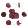 Sillón de masaje eléctrico reclinable elevable tela rojo tinto by , Armchairs - Ref: Foro24-3205019, Price: 363,63 €, Discoun...