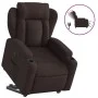 Sillón eléctrico reclinable elevable de tela marrón oscuro by , Armchairs - Ref: Foro24-3204511, Price: 365,08 €, Discount: %