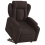 Sillón eléctrico reclinable elevable de tela marrón oscuro by , Armchairs - Ref: Foro24-3204511, Price: 339,63 €, Discount: %