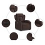 Sillón eléctrico reclinable elevable de tela marrón oscuro by , Armchairs - Ref: Foro24-3204511, Price: 339,63 €, Discount: %