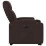 Sillón eléctrico reclinable elevable de tela marrón oscuro by , Armchairs - Ref: Foro24-3204511, Price: 339,63 €, Discount: %
