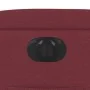 Sillón reclinable eléctrico tela rojo tinto de , Sillones - Ref: Foro24-3204461, Precio: 262,93 €, Descuento: %