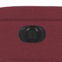 Sillón reclinable eléctrico tela rojo tinto de , Sillones - Ref: Foro24-3204461, Precio: 255,36 €, Descuento: %