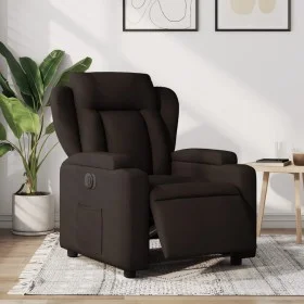 Elektrischer Relaxsessel aus dunkelbraunem Stoff von , Sessel - Ref: Foro24-3204463, Preis: 280,31 €, Rabatt: %