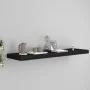 Schwarzes schwebendes Wandregal aus MDF, 90 x 23,5 x 3,8 cm von vidaXL, Regale und Regale - Ref: Foro24-323838, Preis: 27,83 ...