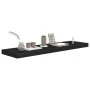 Schwarzes schwebendes Wandregal aus MDF, 90 x 23,5 x 3,8 cm von vidaXL, Regale und Regale - Ref: Foro24-323838, Preis: 27,83 ...