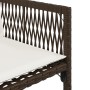 Sillas de jardín con cojines 4 unidades ratán sintético marrón by , Garden chairs - Ref: Foro24-365020, Price: 160,77 €, Disc...