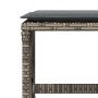 Taburetes de jardín con cojines 4 uds ratán PE gris 41x41x36 cm von , Hocker für den Außenbereich - Ref: Foro24-365057, Preis...